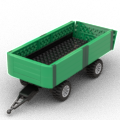 LEGO MOC: Traktor-Anhänger